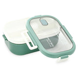 Homeatic Plastic Green 1100 ML Lunch Box with Cutlery at Zubaidas Homestore Online Pakistan