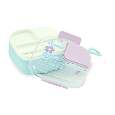 Homeatic Plastic Lunch Box 750ML-600ML Blue at Zubaidas Homestore Pakistan