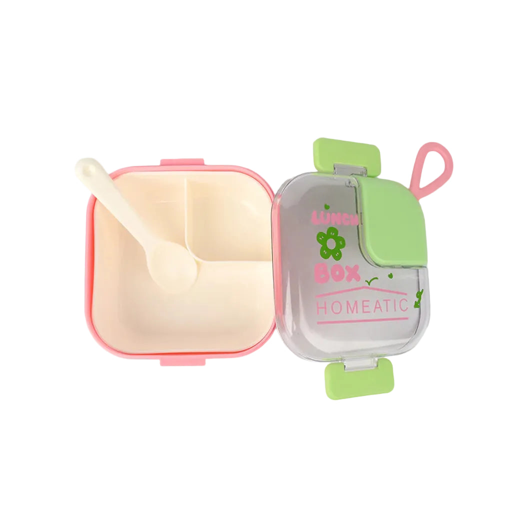 Homeatic Plastic Lunch Box 750Ml/600Ml Pink at Zubaidas Best Online Home Store in Pakistan