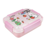 Homeatic Plastic Lunch Box Pink 1000ml HMT-021 at Zubaidas Homestore