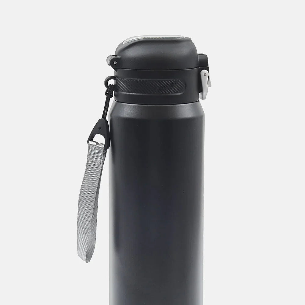 Homeatic Sport Vacuum Flask 800ML Black Steel Water Bottle at Zubaidas Homestore Online Pakistan