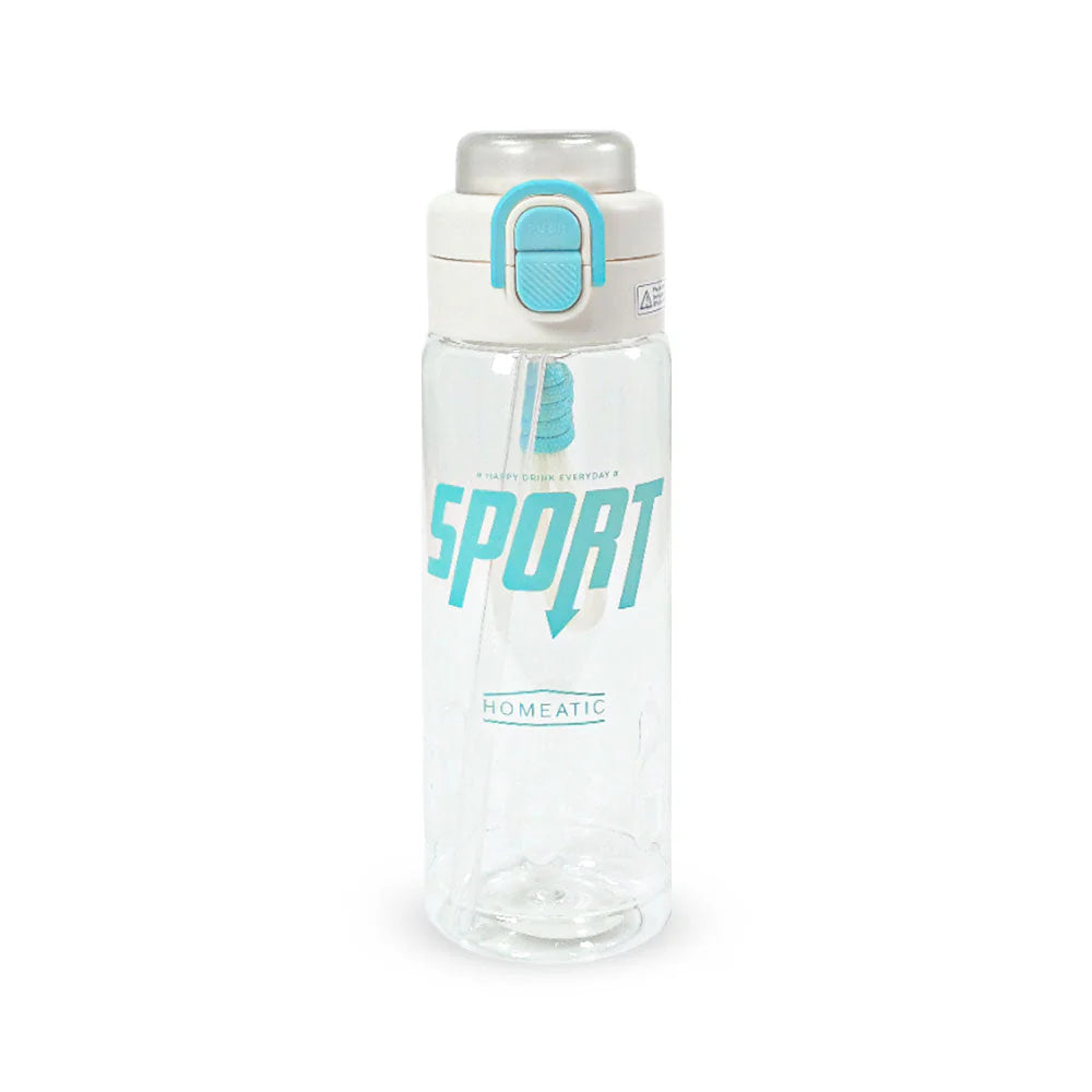 Homeatic Sports Water Bottle 750ml White HMT-032 at Zubaidas Homestore