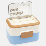Homeatic Stackable Multi-Tier Stainless Steel Blue Lunch Box 200*2 + 600ml at Zubaidas The Largest Home Store in Pakistan