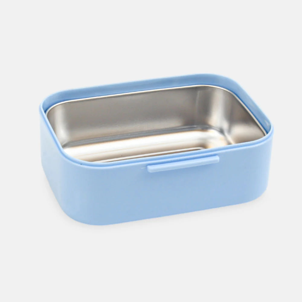 Homeatic Stackable Multi-Tier Stainless Steel Blue Lunch Box 200*2 + 600ml at Zubaidas The Biggest Home Shop in Pakistan