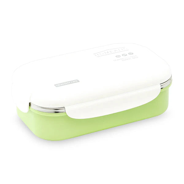 Homeatic Stainless Steel Lunch Box 650ml Green HMT-003 at Zubaidas Homestore