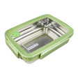 Homeatic Stainless Steel Lunch Box 900ml Green HMT-001 at Zubaidas Homestore