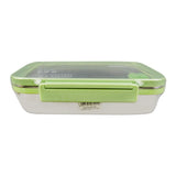 Homeatic Stainless Steel Lunch Box 900ml Green HMT-001 at Zubaidas Homestore Pakistan