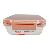 Homeatic Stainless Steel Lunch Box 900ml Pink HMT-001 at Zubaidas The Best Homestore in Pakistan