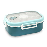 Homeatic Stainless Steel Lunch Box With Cutlery 1100ml Blue at Zubaidas Homestore