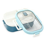 Homeatic Stainless Steel Lunch Box With Cutlery 1100ml Blue at Zubaidas Best Homestore in Pakistan