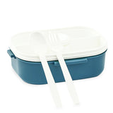 Homeatic Stainless Steel Lunch Box With Cutlery 1100ml Blue at Zubaidas Best Home shop in Pakistan