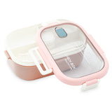 Homeatic Stainless Steel Lunch Box With Cutlery 1100ml Pink at Zubaidas Best Homestore in Pakistan