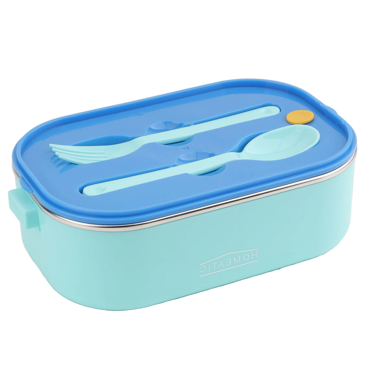 Homeatic Stainless Steel Lunch Box With Cutlery 850ml at Zubaidas Homestore Pakistan