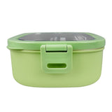 Homeatic Stainless Steel Lunch Box with Spoon 1300ml Green at Zubaidas Best Homestore in Pakistan