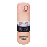 Homeatic Stainless Steel Water Bottle 400ml Pink at Zubaidas Homestore