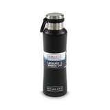 Homeatic Stainless Steel Water Bottle 550ml Black at Zubaidas Homestore