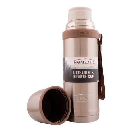 Homeatic Stainless Steel Water Bottle 600ml Silver at Zubaidas Homestore Pakistan