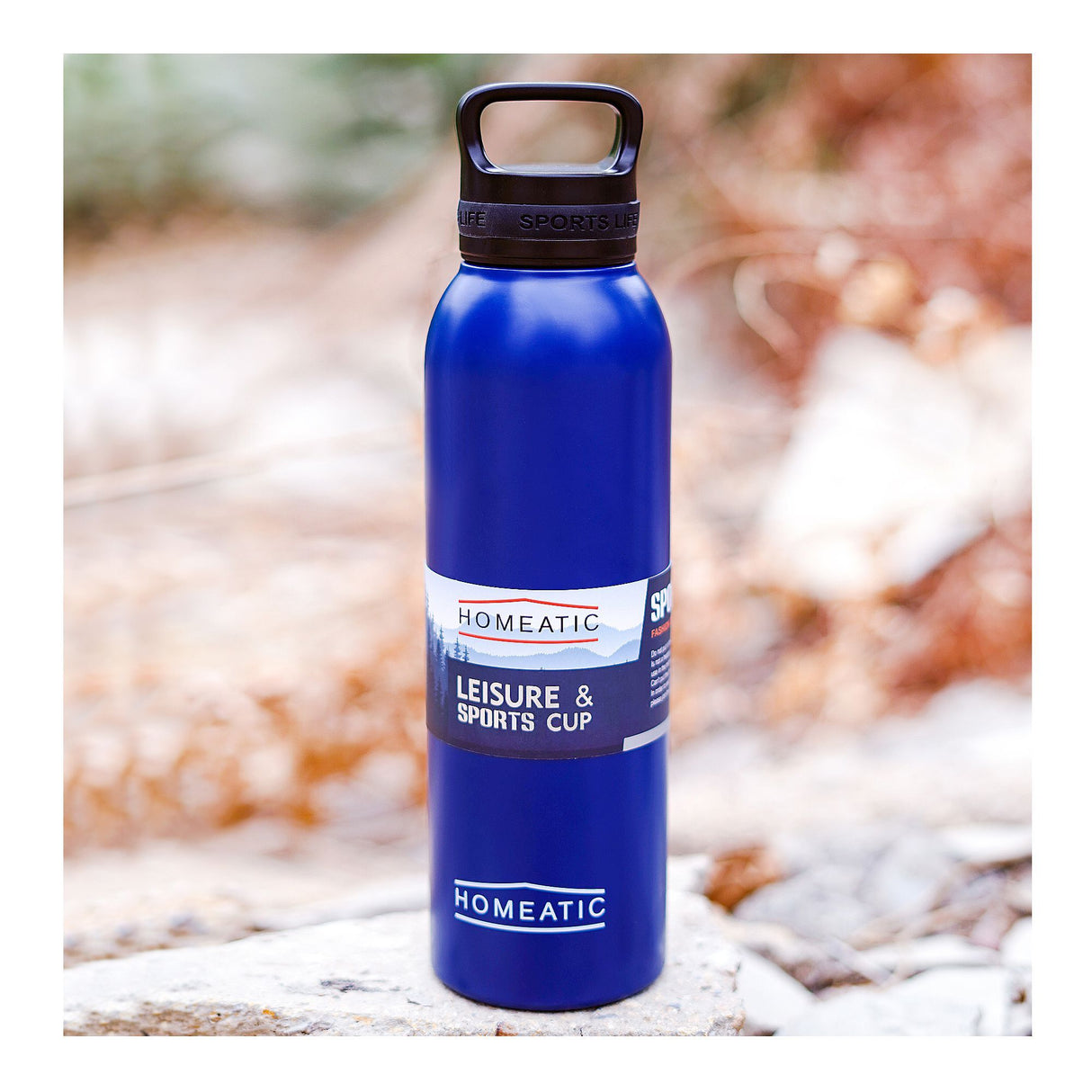 Homeatic Steel Water Bottle 730ml Blue HKA-034 Zubaidas Homestore Pakistan