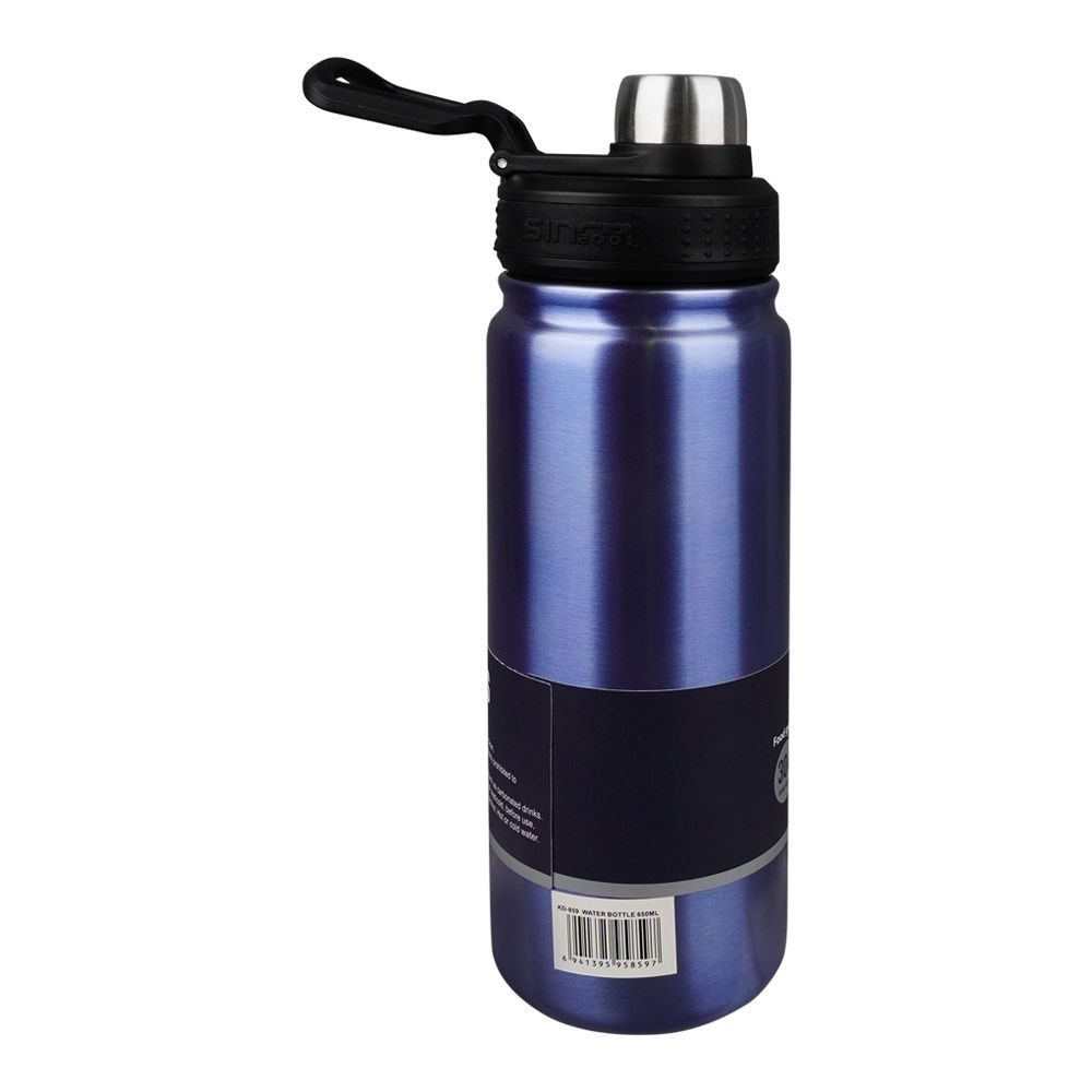 Homeatic Steel Water Bottle Blue 650ML at Zubaidas Homestore Pakistan