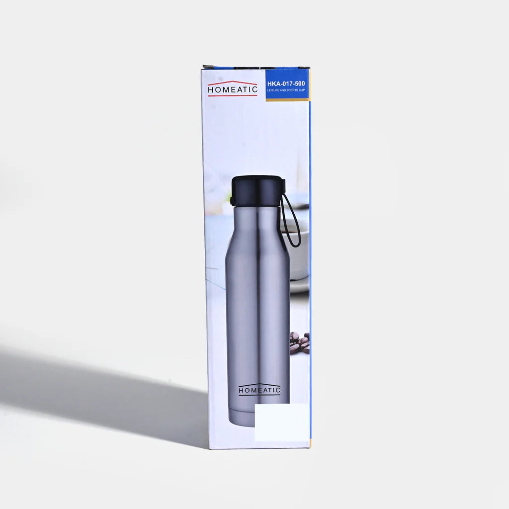 Homeatic Steel Water Bottle Leisure and Sports 500ml Blue Zubaidas Most Reliable Homestore in Pakistan
