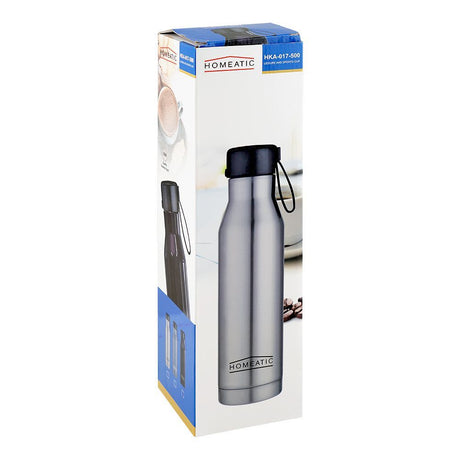 Homeatic Steel Water Bottle Leisure and Sports 500ml Purple Zubaidas Homestore Pakistan
