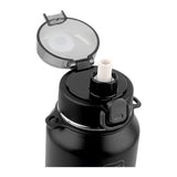 Homeatic Vaccum Flask- Black Steel Water Bottle 1100ML at Zubaidas The Best Homestore in Pakistan