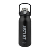 Homeatic Vaccum Flask- Black Steel Water Bottle 1800ML at Zubaidas Homestore