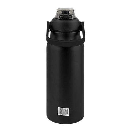 Homeatic Vaccum Flask- Black Steel Water Bottle 1800ML at Zubaidas Homestore Pakistan