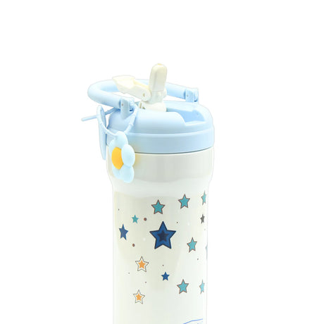 Homeatic Vaccum Flask - Blue Steel Water Bottle 730ML Zubaidas Homestore Pakistan