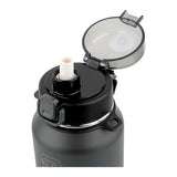 Homeatic Vaccum Flask- Grey Steel Water Bottle 1100ML at Zubaidas Homestore Pakistan