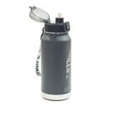 Homeatic Vaccum Flask- Grey Steel Water Bottle 1100ML at Zubaidas The Best Homestore in Pakistan