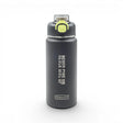 Homeatic Vaccum Flask Grey Steel Water Bottle 750 ML at Zubaidas Homestore at Zubaidas