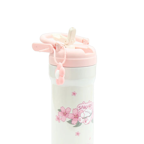 Homeatic Vaccum Flask - Pink Steel Water Bottle 730ML Zubaidas Homestore Pakistan