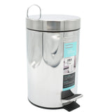 Homeatic Waste Bin Steel 3 Liters at Zubaidas Homestore Pakistan
