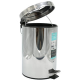 Homeatic Waste Bin Steel 7 Liters at Zubaidas Homestore - House of the Biggest Collection of Waste Bins in Pakistan