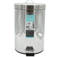 Homeatic Waste Bin Steel 7 Liters at Zubaidas Homestore