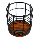 Homeatic Wooden Cutlery Holder Black at Zubaidas Homestore Pakistan