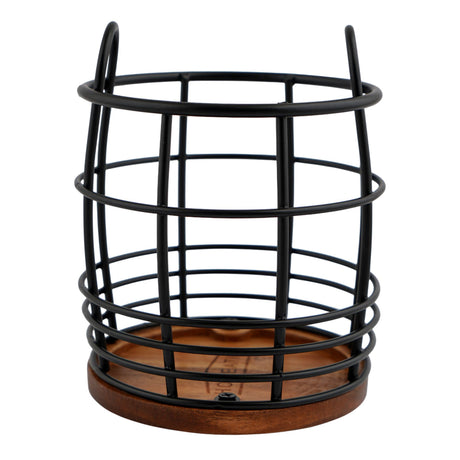 Homeatic Wooden Cutlery Holder Black at Zubaidas Homestore Best for Home Shopping