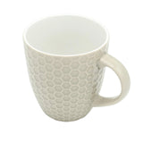Honeycomb Pattern Ceramic Tea Mug 400ml at Zubaidas Homestore Pakistan