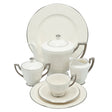 Imperial Beaded Bone China Tea Set 24 Pieces at Zubaidas Homestore Pakistan