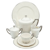 Imperial Beaded Bone China Tea Set 24 Pieces at Zubaidas Homestore Pakistan