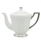Imperial Beaded Bone China Tea Set 24 Pieces at Zubaidas Homestore - The Biggest Collection of Tea Sets In Pakistan