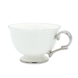 Imperial Bone China Dinner Set 61 Pieces with Silver Trim at Zubaidas Homestore. Best Online Homestore in Pakistan