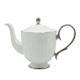 Imperial Bone China Tea Set 24 Pieces Silver Rim at Zubaidas Homestore -The Biggest Collection of Tea Sets In Pakistan
