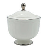 Imperial Bone China Tea Set 24 Pieces Silver Rim at Zubaidas Homestore - House of The Biggest Collection of Tea Sets in Pakistan