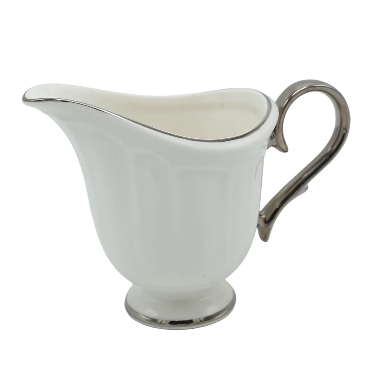 Imperial Bone China Tea Set 24 Pieces Silver Rim at Zubaidas Homestore - The Largest Collection of Dinnerware and Serveware In Pakistan