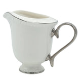 Imperial Bone China Tea Set 24 Pieces Silver Trim at Zubaidas Homestore - The Most Trusted Homestore in Pakistan