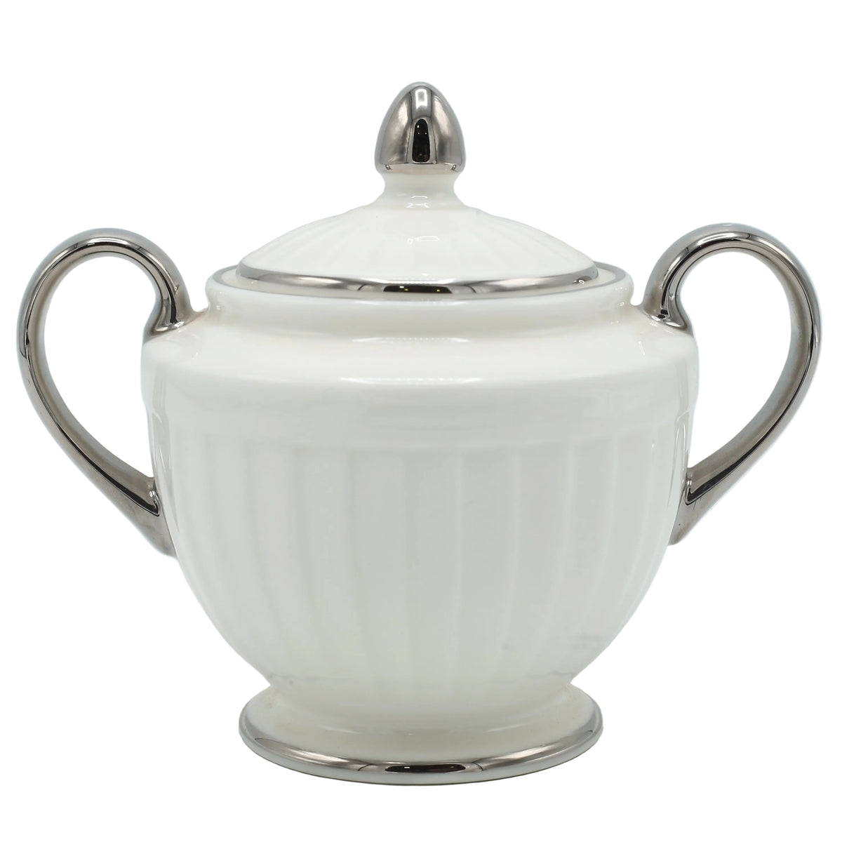 Imperial Fluted Bone China Tea Set 24 Pieces at Zubaidas Homestore - The Largest Collection of Coffee and Tea Sets In Pakistan