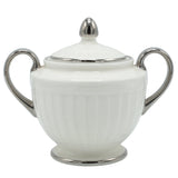 Imperial Fluted Bone China Tea Set 24 Pieces at Zubaidas Homestore - The Largest Collection of Coffee and Tea Sets In Pakistan