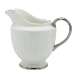 Imperial Fluted Bone China Tea Set 24 Pieces at Zubaidas Homestore - The Biggest Dinnerware Collection In Pakistan